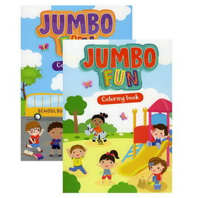 Bazic Products 12108 JUMBO Fun Coloring & Activity Book