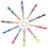 Bazic Products 1233 6 Double-Tip Washable Markers - Pack of 24