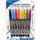 Bazic Products 1290 Bright Colors Fine Tip Permanent Markers w/ Pocket Clip (8/Pack) - Pack of 24