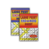 Bazic Products 13334 Large Print Find-A-Word Puzzles Book Digest Size