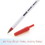 Bazic Products 17006 Nova Red Color Stick Pen (12/Box) - Pack of 12