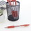 Bazic Products 17049 Spencer Red Retractable Pen w/ Cushion Grip (5/Pack) - Pack of 24