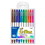 Bazic Products 17070 10 Color G-Flex Oil-Gel Ink Pen w/ Cushion Grip - Pack of 12