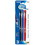 Bazic Products 17091 GR8 Assorted Color Oil-Gel Ink Pen w/ Rubberized Barrel (3/Pack) - Pack of 24