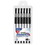 Bazic Products 1732 Essence Black Gel-Pen w/ Cushion Grip (6/Pack) - Pack of 24