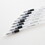 Bazic Products 1736 Prima Black Stick Pen w/ Cushion Grip (8/Pack) - Pack of 24