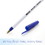 Bazic Products 1743 Nova Blue Color Stick Pen (12/Pack) - Pack of 24