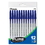 Bazic Products 1756 Pure Blue Stick Pen (12/Pack) - Pack of 24