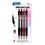 Bazic Products 1788 Spencer Assorted Color Retractable Pen w/ Cushion Grip (4/Pack) - Pack of 24