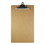 Bazic Products 1804 Legal Size Hardboard Clipboard w/ Sturdy Spring Clip - Pack of 24