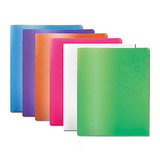 Bazic Products 2138 Bubble Embossed 2-Pockets Poly Portfolio