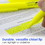 Bazic Products 2301 Pen Style Fluorescent Highlighter w/ Pocket Clip (5/Pack) - Pack of 24
