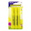 Bazic Products 2320 Yellow Desk Style Fluorescent Highlighters (3/Pack) - Pack of 24