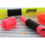 Bazic Products 2325 Desk Style Fluorescent Highlighters w/ Cushion Grip (3/Pack) - Pack of 24