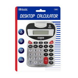 Bazic Products 3008 8-Digit Silver Desktop Calculator w/ Tone