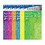 Bazic Products 302 8, 10, 20, 30 mm Size Lettering Stencil Sets (4/Pack) - Pack of 24