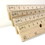 Bazic Products 306 12" (30cm) Wooden Ruler (3/Pack) - Pack of 24