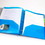 Bazic Products 3110 Translucent 2-Pocket Poly Portfolio - Pack of 48