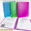 Bazic Products 3128 1" Glitter Poly 3-Ring Binder w/ Pocket - Pack of 48