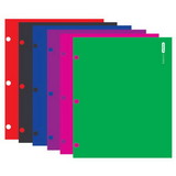 Bazic Products 3143 Laminated Bright Glossy Color 2-Pockets Portfolios