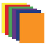 Bazic Products 3144 Assorted Color 2-Pockets Portfolios