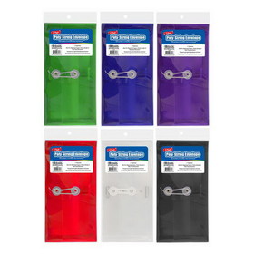 Bazic Products 3189 Coupon / Check Size Poly String Envelope (3/Pack)