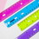 Bazic Products 322 12" (30cm) Jeweltones Color Ruler - Pack of 24