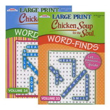 Bazic Products 3364 KAPPA Large Print Chicken Soup For The Soul Word Finds Puzzle Book