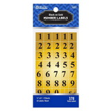 Bazic Products 3809 Gold Foil Number Label (378/Pack)