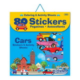 Bazic Products 3860 Car Series Assorted Sticker (80/Bag)