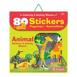 Bazic Products 3861 Animal Series Assorted Sticker (80/Bag)