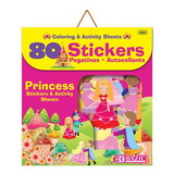 Bazic Products 3863 Princess Series Assorted Sticker (80/Bag)