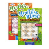 Bazic Products 386 KAPPA Healthy Minds Words Finds Puzzle Book - Digest Size