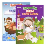 Bazic Products 47100 KAPPA Favorite Bible Stories Coloring & Activity Book