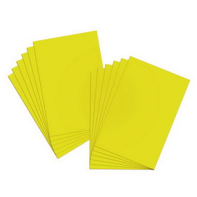 Bazic Products 5018 22" X 28" Yellow Poster Board