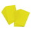 Bazic Products 5018 22" X 28" Yellow Poster Board - Pack of 25