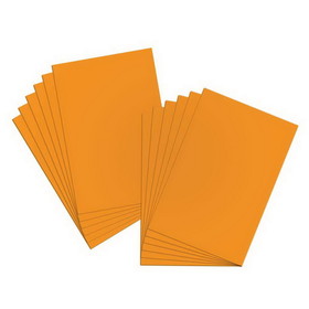 Bazic Products 5020 22" X 28" Orange Poster Board