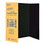Bazic Products 5034 36" X 48" Black Tri-Fold Corrugated Presentation Board - Pack of 24