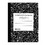 Bazic Products 5050 C/R 100 Ct. Black Marble Composition Book - Pack of 48