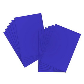 Bazic Products 5056 22" X 28" Fluorescent Blue Poster Board