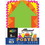 Bazic Products 5059 Fluorescent Pre-Cut Poster Board Shapes (5/pack) - Pack of 48