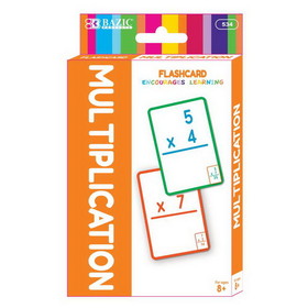 Bazic Products 534 Multiplication Flash Cards (36/Pack)