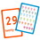 Bazic Products 544 Numbers Flash Cards (36/Pack) - Pack of 24