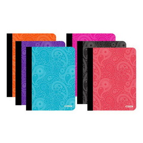 Bazic Products 5494 C/R 100 Ct. Paisley Composition Book
