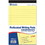 Bazic Products 555 50 Ct. 5" X 8" Canary Jr. Perforated Writing Pad (2/Pack) - Pack of 24