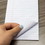 Bazic Products 556 50 Ct. 5" X 8" White Jr. Perforated Writing Pad (2/Pack) - Pack of 24