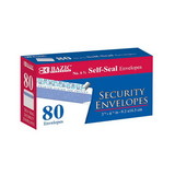 Bazic Products 573 #6 3/4 Self-Seal Security Envelope (80/Pack)