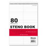 Bazic Products 577 Steno Book Ruled White Paper Gregg 6