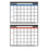 Bazic Products 588 17" X 22" Undated 12-Month Desk Pad Calendar - Pack of 24