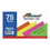 Bazic Products 596 75 Ct. 3" X 5" Ruled Fluorescent Colored Index Card - Pack of 36